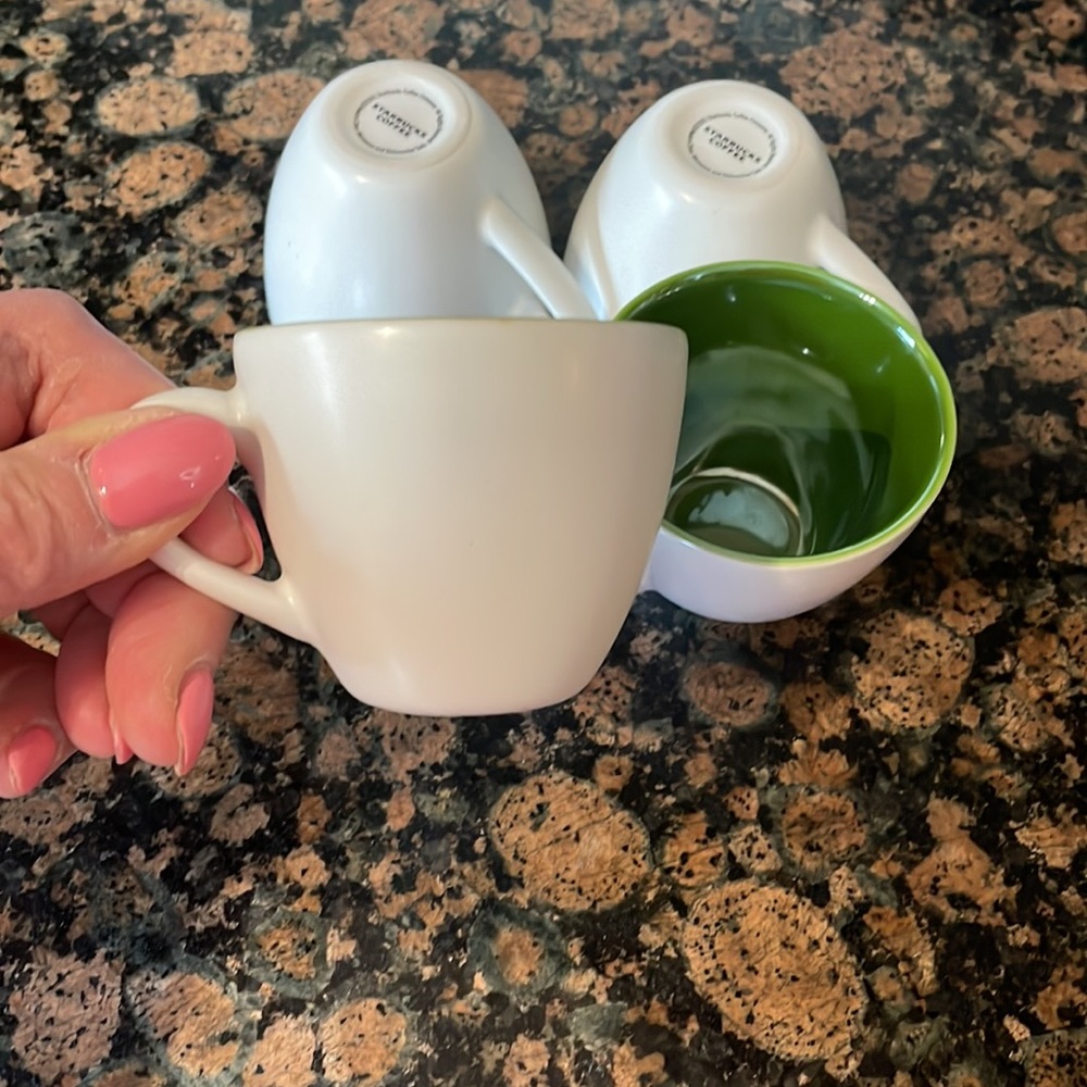 Starbucks 2005 Espresso/mini cappuccino mugs (set of 4)